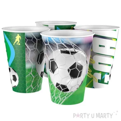 kubeczki papierowe pilka nozna gol arpex 180 200 ml 8 szt