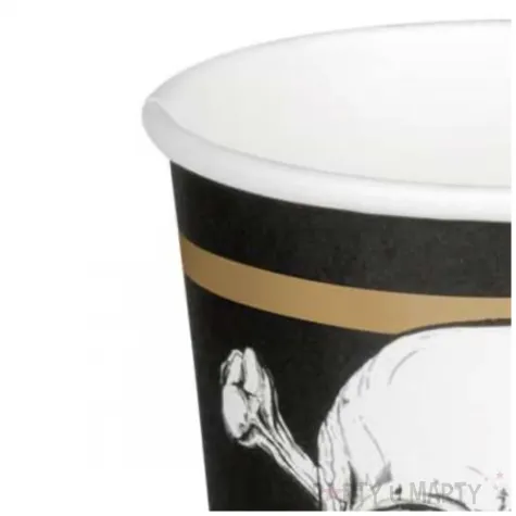 kubeczki papierowe piracka czaszka boland 210 ml 10 szt