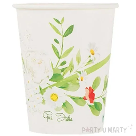 kubeczki papierowe powiew wiosny givi italia 200 ml 8 szt