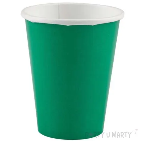 kubeczki papierowe premium amscan zielone 266 ml 8 szt
