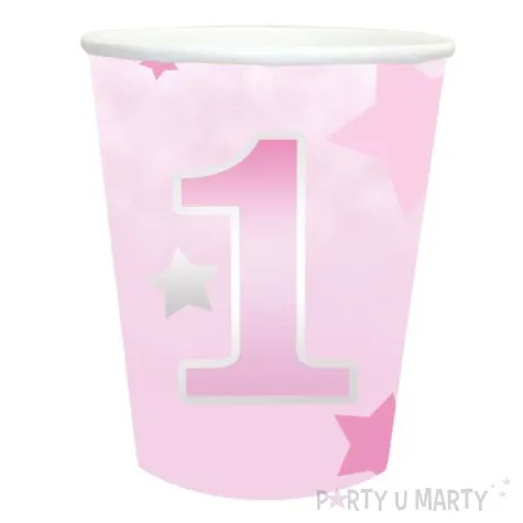 kubeczki papierowe roczek rozowy congee 250ml 6 szt