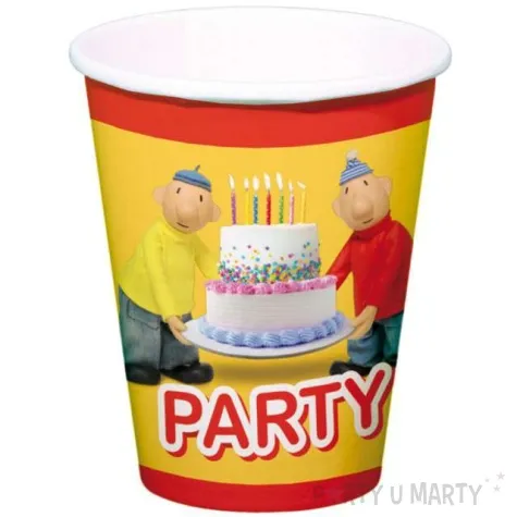 kubeczki papierowe sasiedzi pat i mat folat 250 ml 8 szt