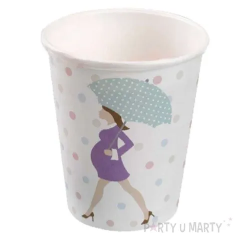 kubeczki papierowe showered with love neviti 230 ml 8 szt