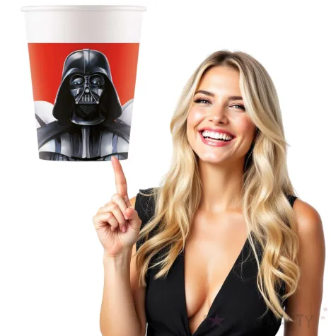 kubeczki papierowe star wars final battle 200 ml 8 szt