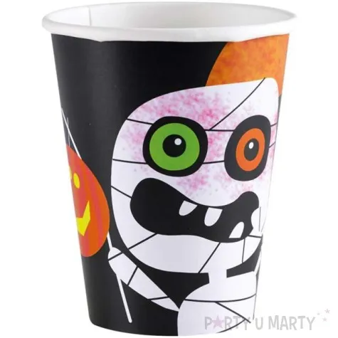 kubeczki papierowe strachy kolorowe amscan 266 ml 8 szt