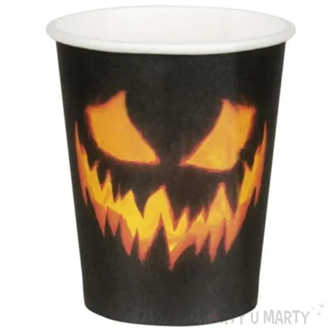 kubeczki papierowe straszna dynia party tino 250 ml 6 szt