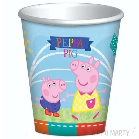 kubeczki papierowe swinka peppa 200 ml 8 szt