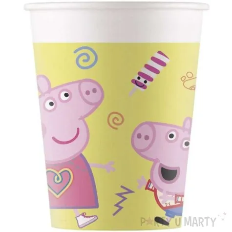 kubeczki papierowe swinka peppa procos 200 ml 8 szt