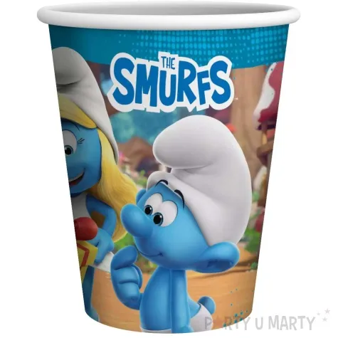 kubeczki papierowe the smurfs smerfy party factory 250 ml 10 szt