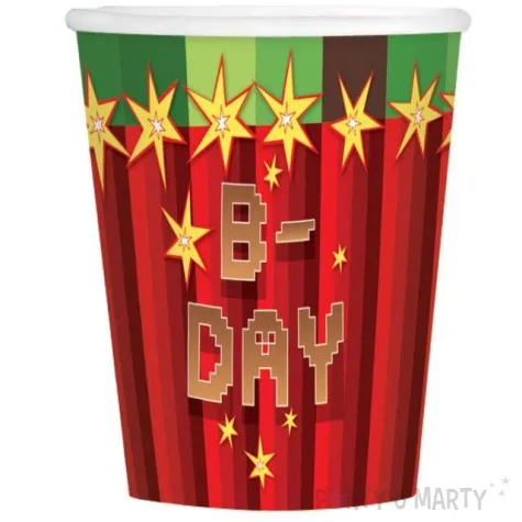 kubeczki papierowe tnt party amscan 266 ml 8 szt