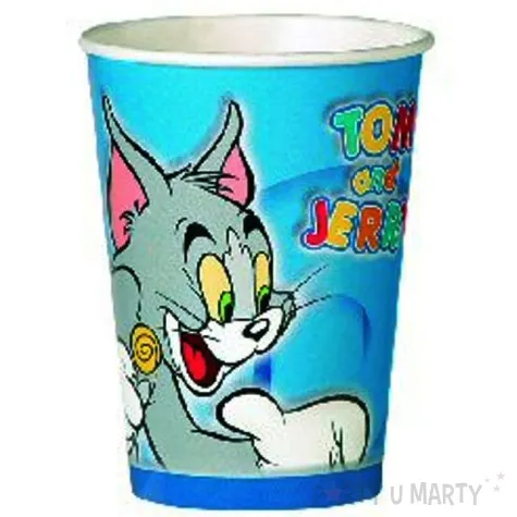 kubeczki papierowe tom and jerry 200 ml 10 szt