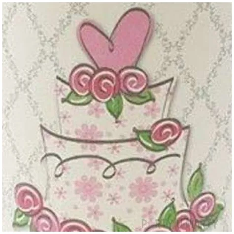 kubeczki papierowe tort weselny godan 250 ml 6 szt