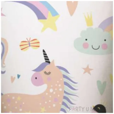 kubeczki papierowe unicorn jednorozce i tecze folat 250 ml 6 szt