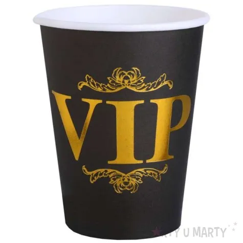 kubeczki papierowe vip very important party santex 250 ml 10 szt