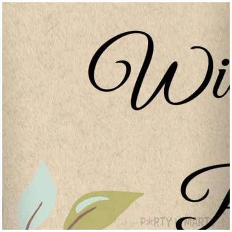 kubeczki papierowe wieczor panienski liscie kraftowy congee 250 ml 6 szt