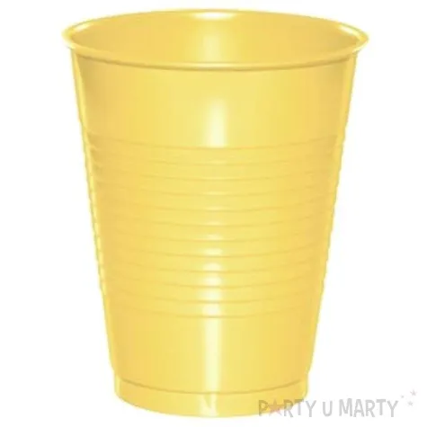 kubeczki plastikowe 150 ml dopla zolte 10 szt