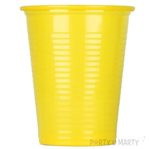 kubeczki plastikowe 180 ml arpex zolte 8 szt