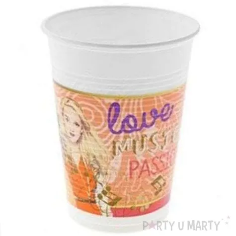 kubeczki plastikowe 200 ml violetta 8 szt