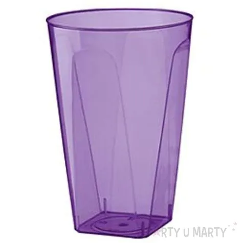 kubeczki plastikowe 250 ml fioletowe 8 szt
