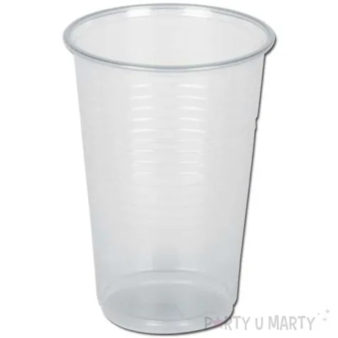 kubeczki plastikowe basic transparentne 200 ml 10 szt