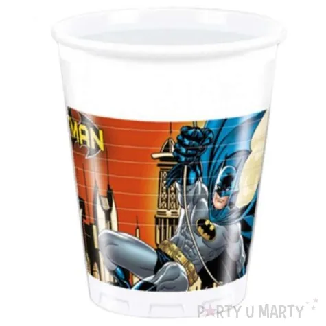 kubeczki plastikowe batman 200 ml 8 szt