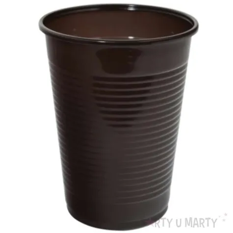 kubeczki plastikowe classic brazowy tamipol 200 ml 100 szt