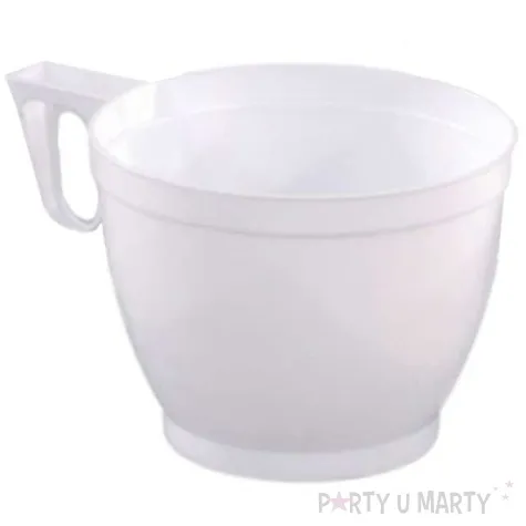 kubeczki plastikowe coffee amscan bialy 10 szt