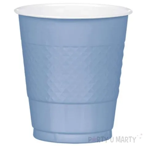 kubeczki plastikowe diamond amscan 355 ml niebieskie pastelowe 20 szt