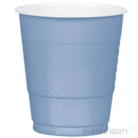 kubeczki plastikowe diamond niebieskie pastelowe 355 ml 10 szt