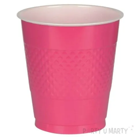 kubeczki plastikowe diamond rozowe 355 ml 10 szt
