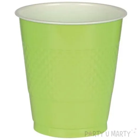 kubeczki plastikowe diamond zielone jabluszko 355 ml 10 szt