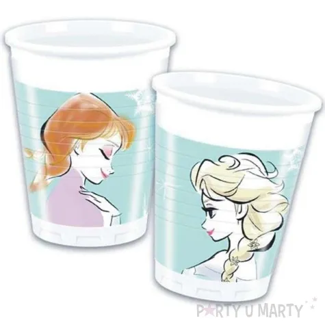 kubeczki plastikowe frozen kraina lodu procos 200 ml 8 szt