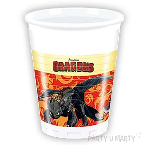 kubeczki plastikowe jak wytresowac smoka procos 200 ml 8 szt