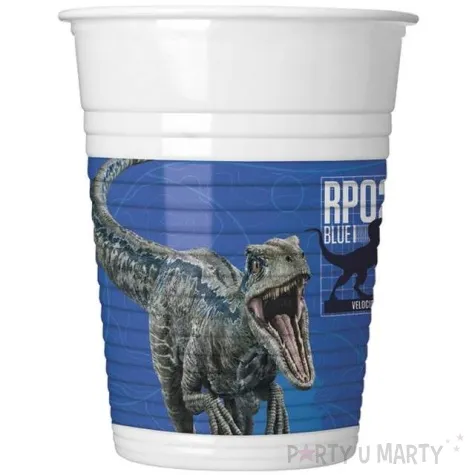 kubeczki plastikowe jurassic world procos 200ml 8 szt