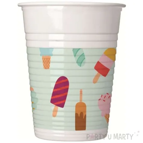 kubeczki plastikowe lodozerca procos 200 ml 8 szt