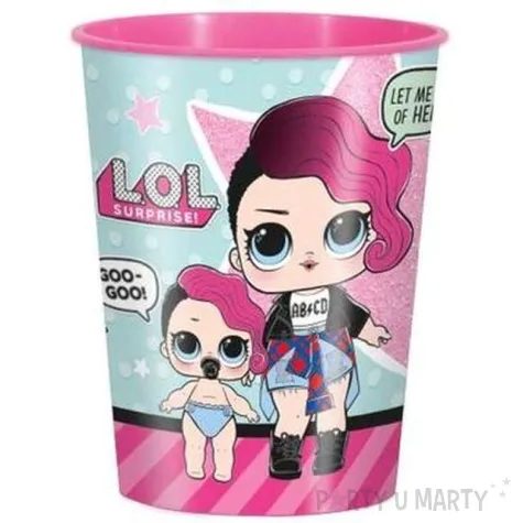 kubeczki plastikowe lol surprise unique 470 ml 1 szt