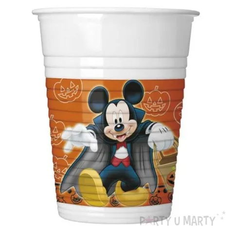 kubeczki plastikowe mickey halloween procos 200 ml 8 szt