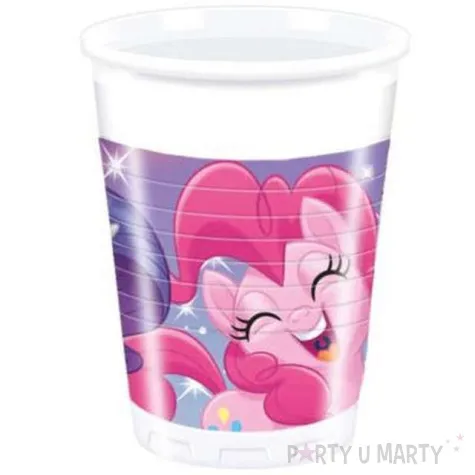kubeczki plastikowe my little pony friends procos 200 ml 8 szt