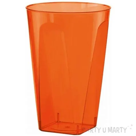 kubeczki plastikowe pomaranczowe bbs bbs 250 ml 6 szt
