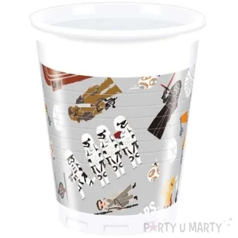 kubeczki plastikowe star wars forces procos 200 ml 8 szt