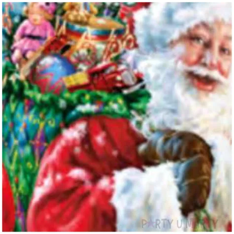 kubeczki swiety mikolaj z workiem prezentow maki 250 ml 8 szt