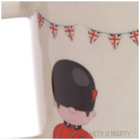 kubek angielski straznik bialy kemis 300 ml