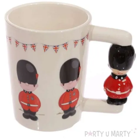 kubek angielski straznik bialy kemis 300 ml