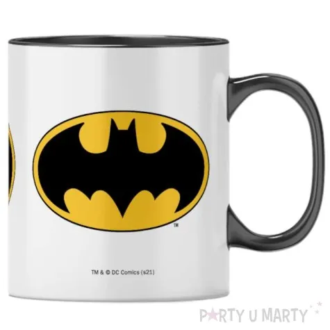 kubek batman logo czarny srodek ert 330 ml