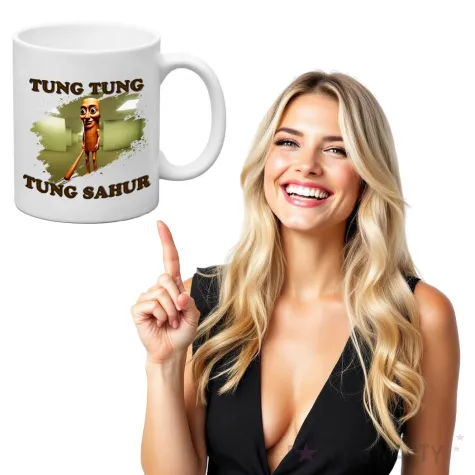 kubek brainrot tung tung tung sahur 330 ml