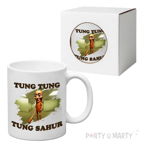 kubek brainrot tung tung tung sahur 330 ml