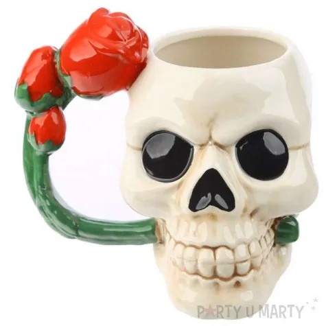 kubek czacha z roza puckator