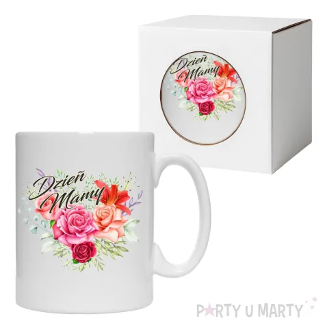 kubek dzien mamy kwiaty 330 ml