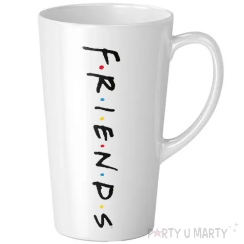 kubek friends przyjaciele bialy ert 450 ml