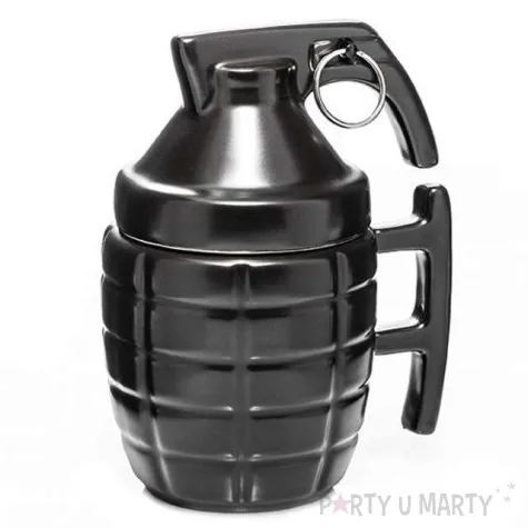 kubek granat z zawleczka czarny gm